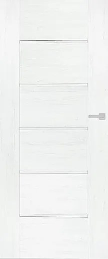 DRE Aura interiérové dvere auri ľavé 80 cm biela borovica AURA7BB80L