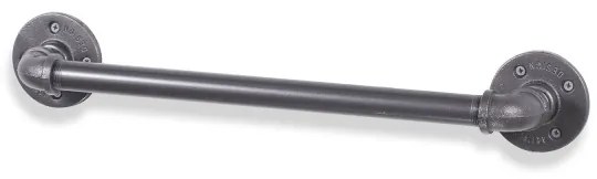 Držiak uteráka BORURAF 7x47 cm šedá