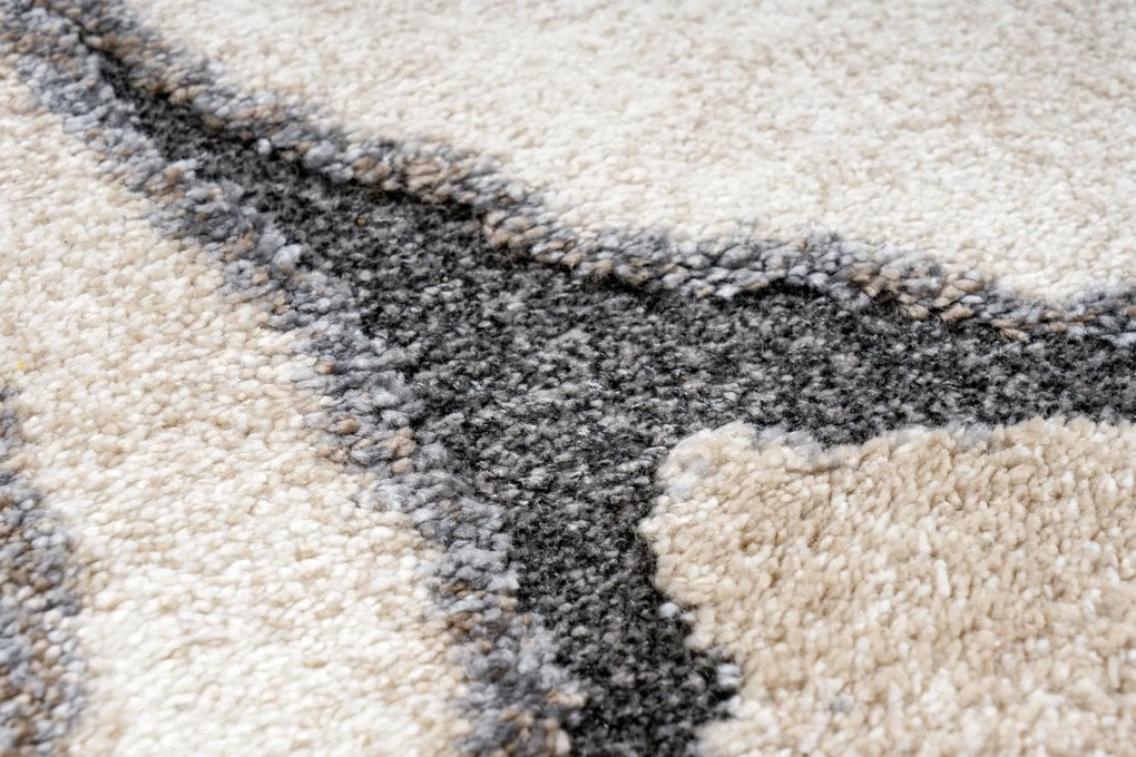 Kusový koberec My Bologna 461 Grey, 140x200, šedá, chodba / predsieň, Obsession