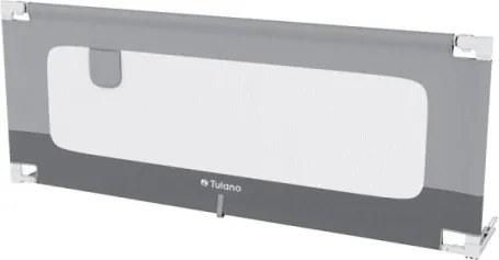 Bezpečnostná zábrana na posteľ Cover 48 sivá 180 cm