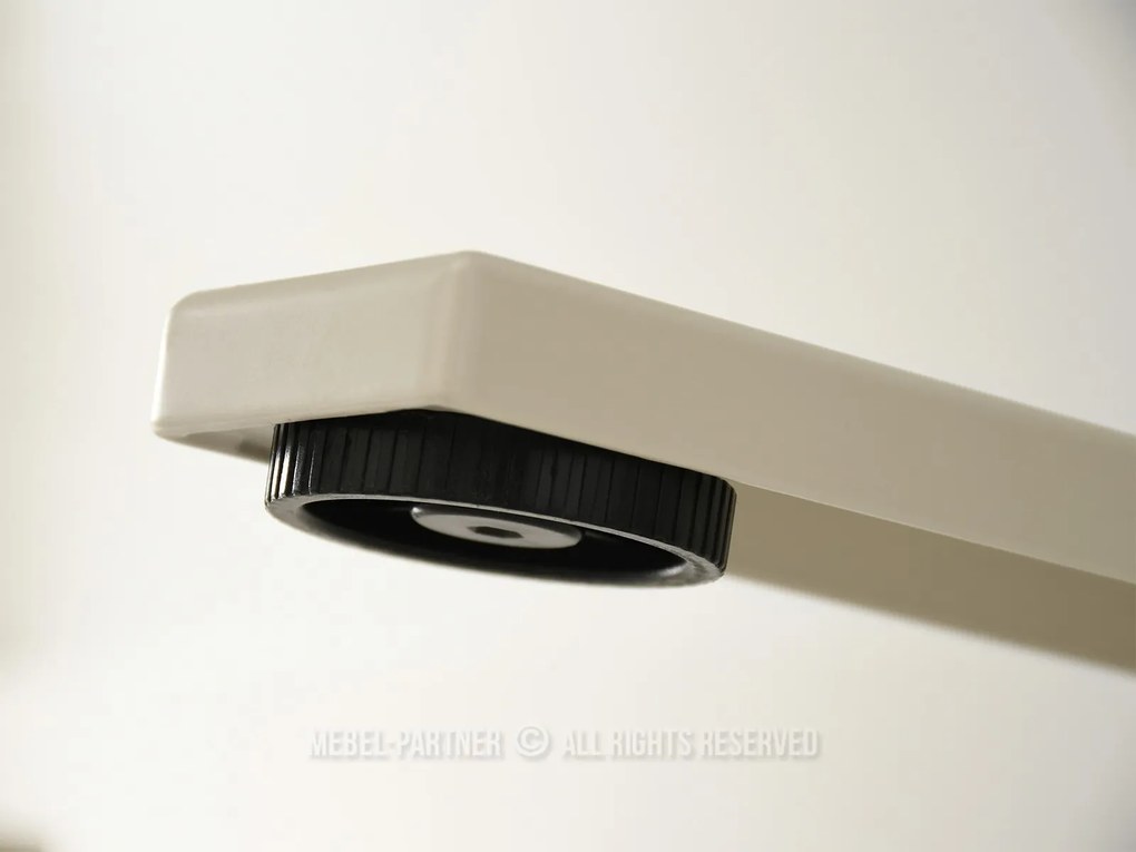 PC stolík Osto 100 (béžová + biela). Akcia -22%. Vlastná spoľahlivá doprava až k Vám domov. 1109808