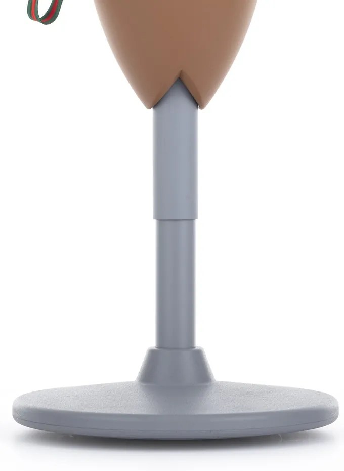 Balančná stolička Acorn II, sivá / hnedá