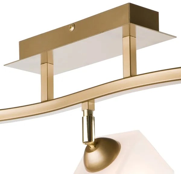 Bodové svietidlo KLARA 3xE14/40W/230V zlatá