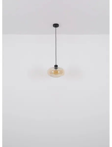 Globo 15566HA - Luster na lanku GIUSEPPE 1xE27/40W/230V pr. 28 cm číra