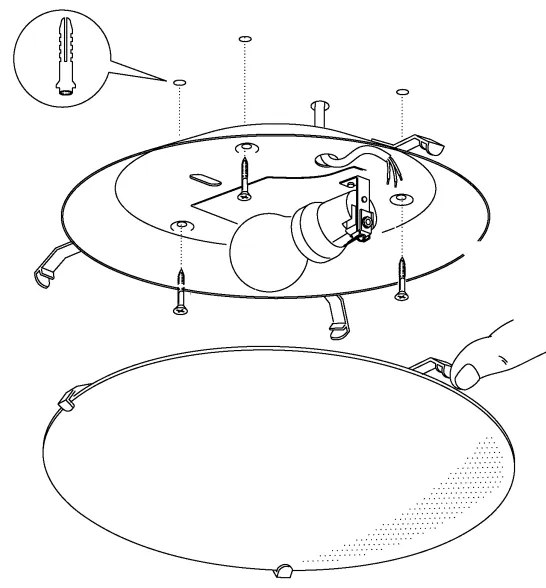 Eglo 87284 - Detské stropné svietidlo JUNIOR E27/60W/230V