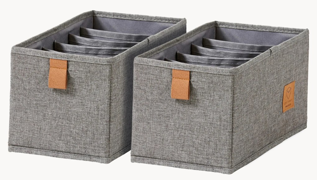 Úložné škatule Premium, 2 ks