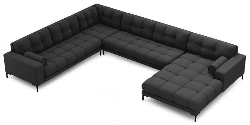 Tmavosivá rohová pohovka (ľavý roh) Bali – Cosmopolitan Design