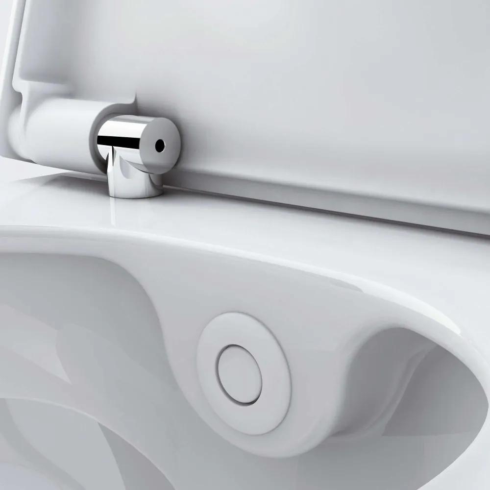 TECE One závesné WC Rimless so sprchovacou funkciou pre studenú vodu, s hlbokým splachovaním, 358 x 540 mm, biela, 9700201