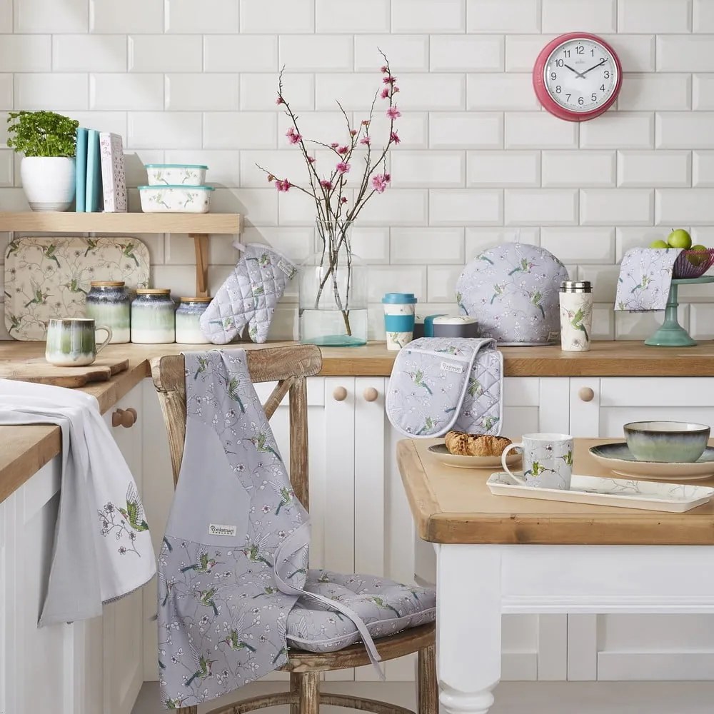 Utierky, zástera a chňapka v súprave 5 ks Hummingbirds – Cooksmart ®