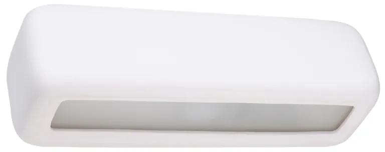 SUBANI Nástenné keramické svetlo, biela SL.0840 - Sollux