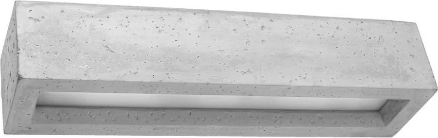 Sollux SL.0993 - Nástenné svietidlo VEGA 2xE27/60W/230V 50 cm betón