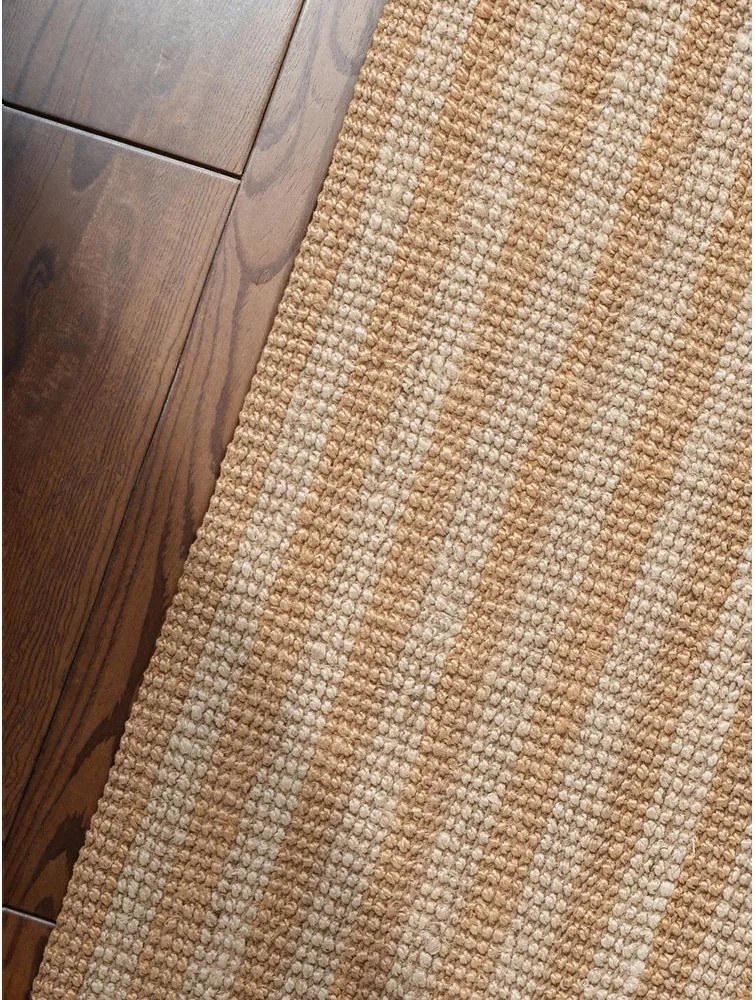 Béžový ručne tkaný jutový koberec 160x230 cm Harvest Amber – Elle Decoration