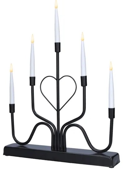 Brilagi - LED Vianočný svietnik LED/2xAA čierna