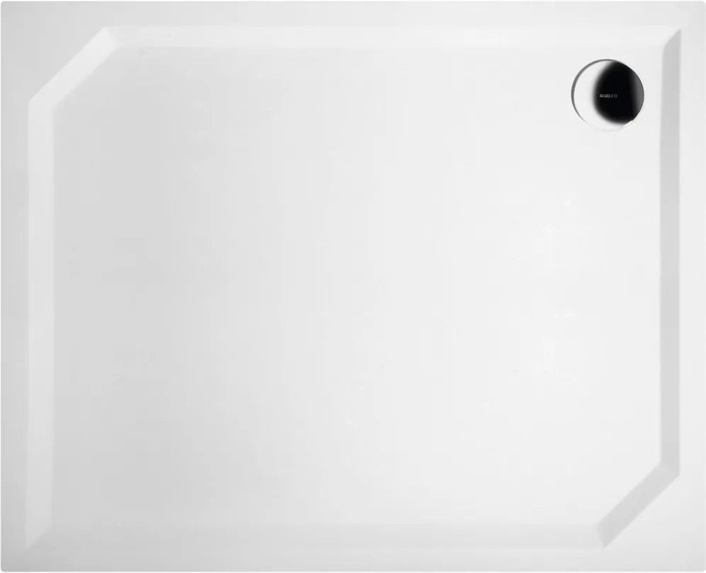 GELCO - SARA sprchová vanička z liateho mramoru, obdĺžnik 110x90x4cm, hladká HS11090