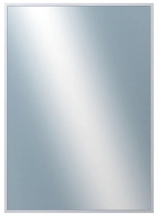 DANTIK - Zrkadlo v rámu, rozmer s rámom 50x70 cm z lišty Hliník strieborná (7003004)