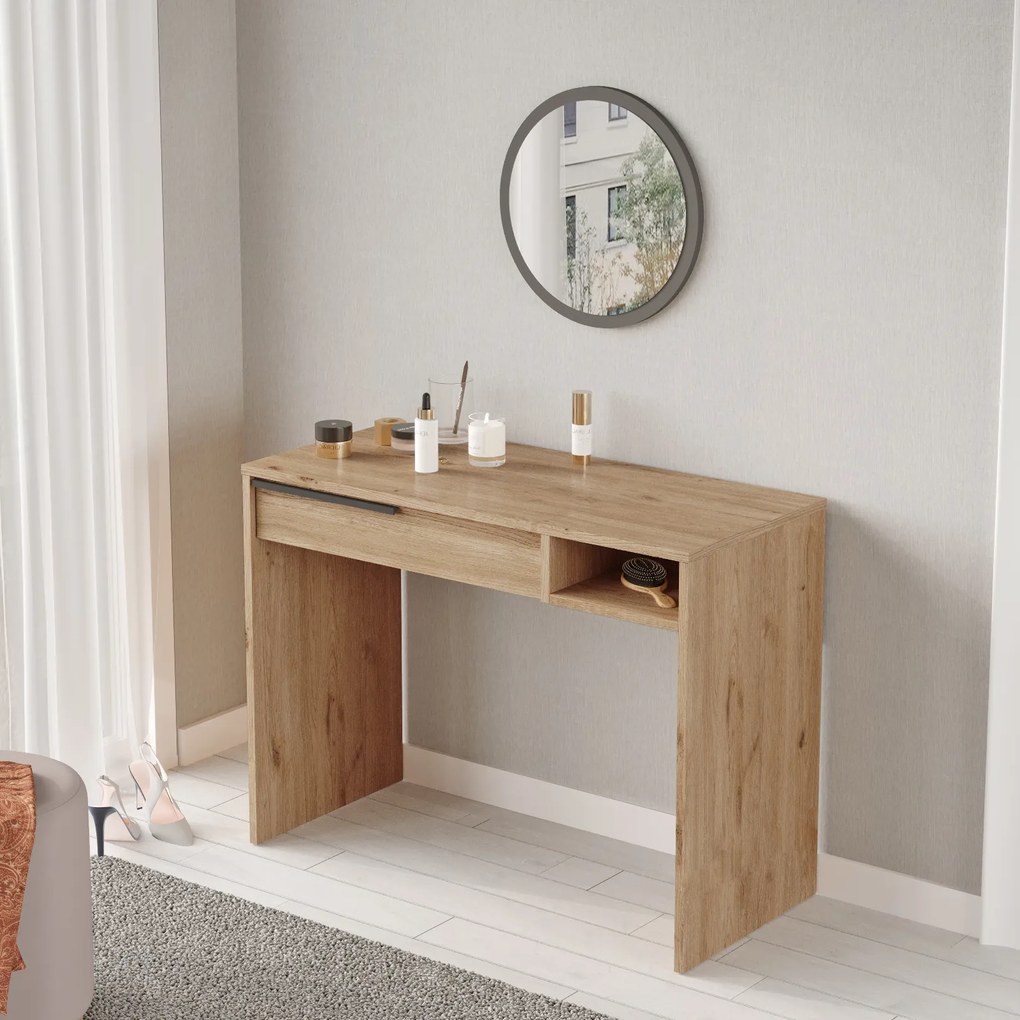 Toaletný stolík Houseland Nina dub Castello