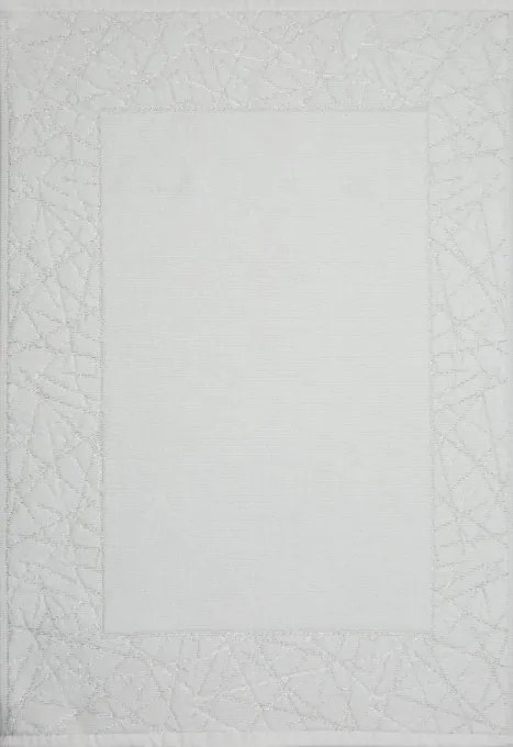 Kúpeľňový koberček NIKA 01 biely