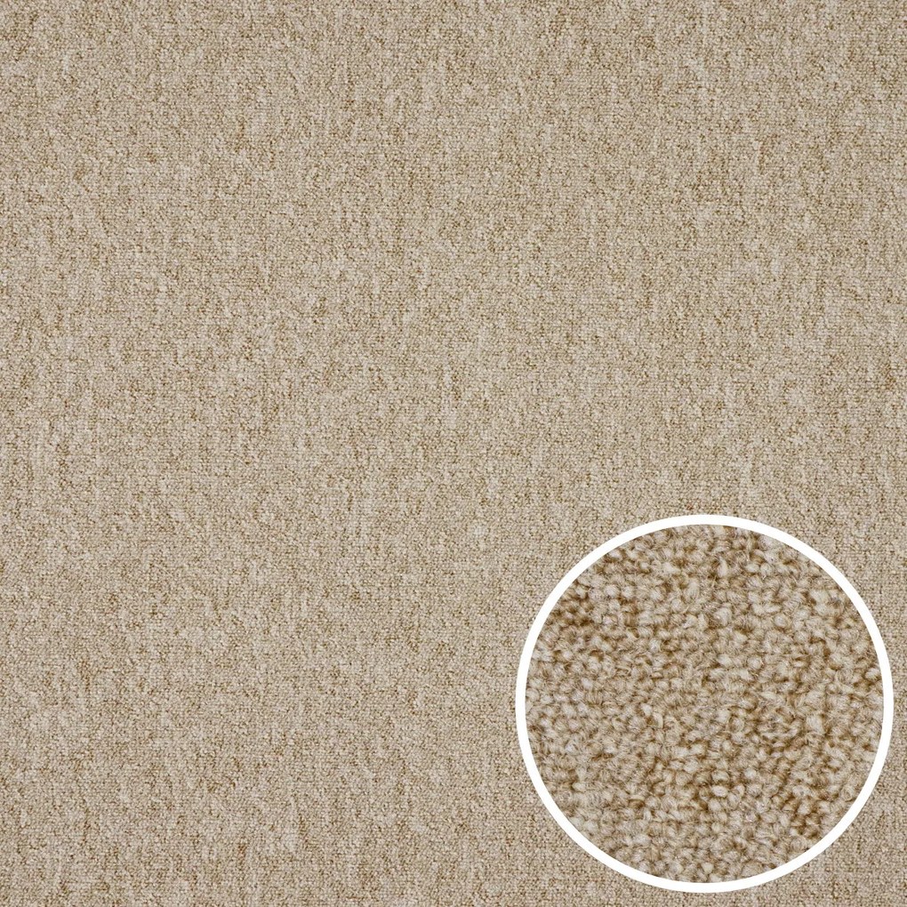 Metrážny koberec Classica 27, záťažový, na mieru, šíře 4m,5m, béžová, ab (mriežka), chodba / predsieň, Condor Carpets