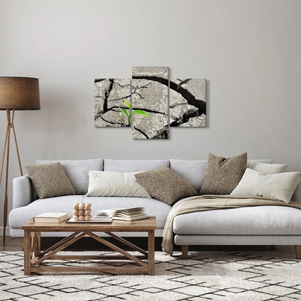 Obraz - Praskliny (90x60 cm)