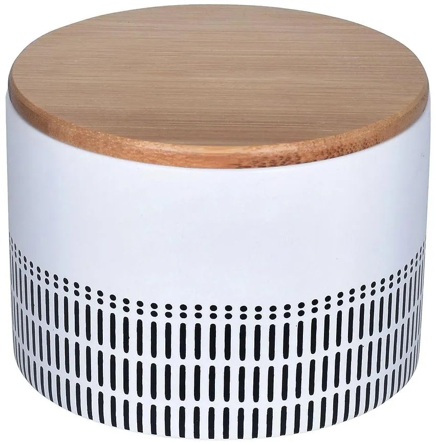 Etno kozmetická nádoba biely 8195