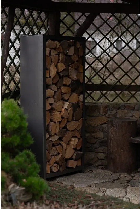 Stora Záhradný drevník 180 x 90 x 40 cm, corten CORGARDEN 1034