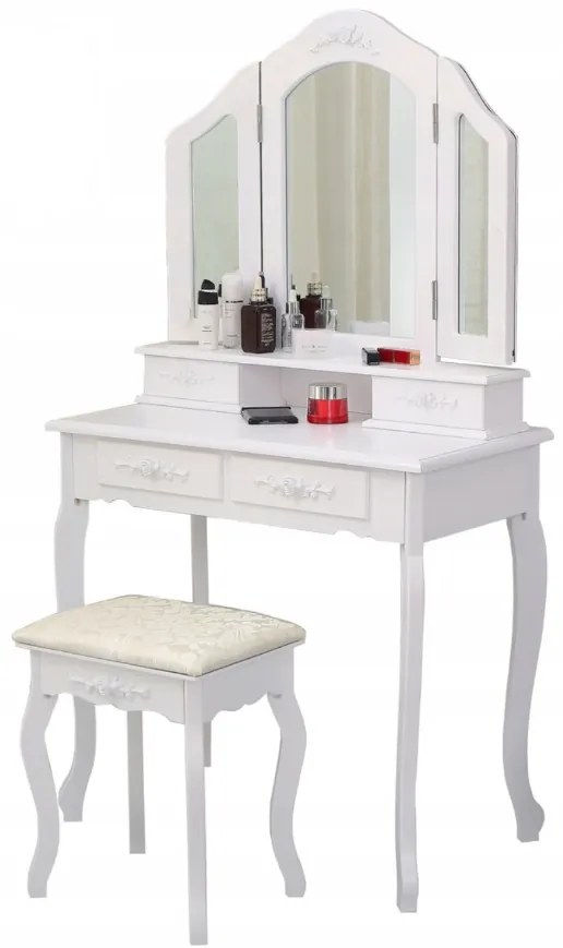 TRENDIE Toaletný stolík Elegant + hubka na make up ZDARMA