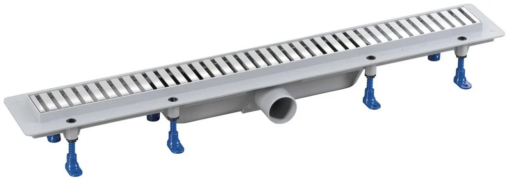 Bruckner Bruckner, Podlahový žľab s roštom z nerezové oceli, L-910, DN50, 700.159.2