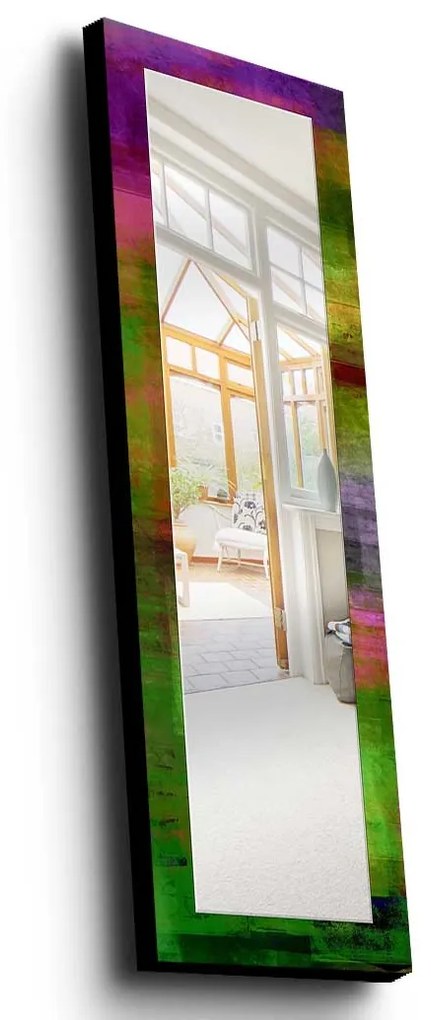 Dekoratívne zrkadlo ALJASKA II 120x40 cm viacfarebné