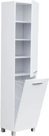 Kúpeľňová skrinka s košom na bielizeň Moley