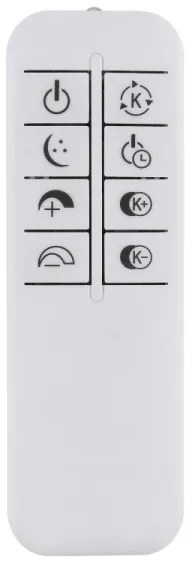 Globo 48042-60W - LED stmievateľné stropné svietidlo JAYDEN 60W/230V pr. 55 cm biela + DO