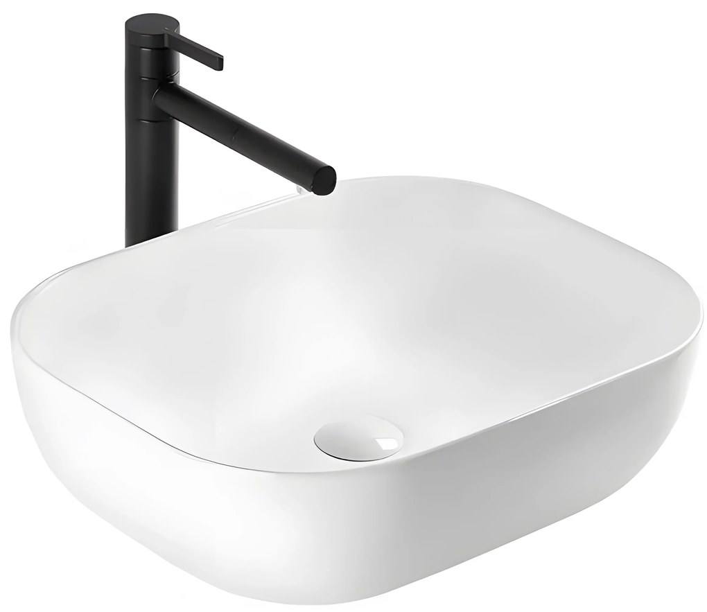 Rea Mona umývadlo, 51 x 40 cm, biela, REA-U6300