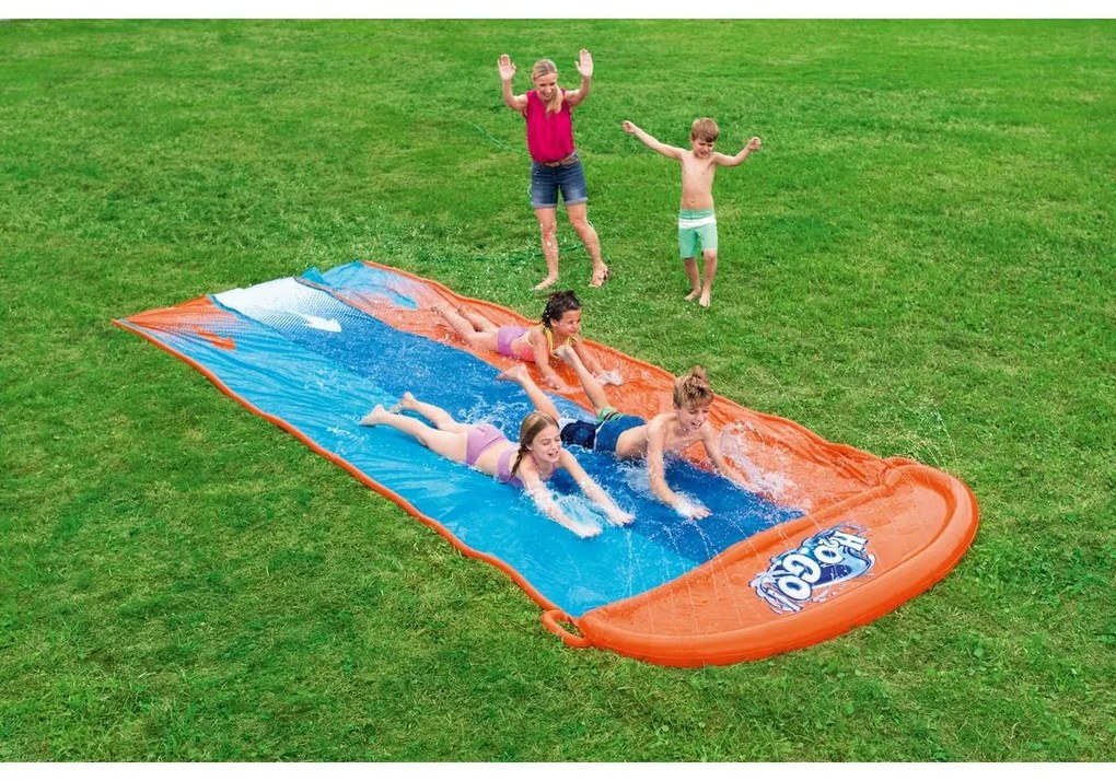 Bestway Vodná šmýkačka trojitá, 488 cm