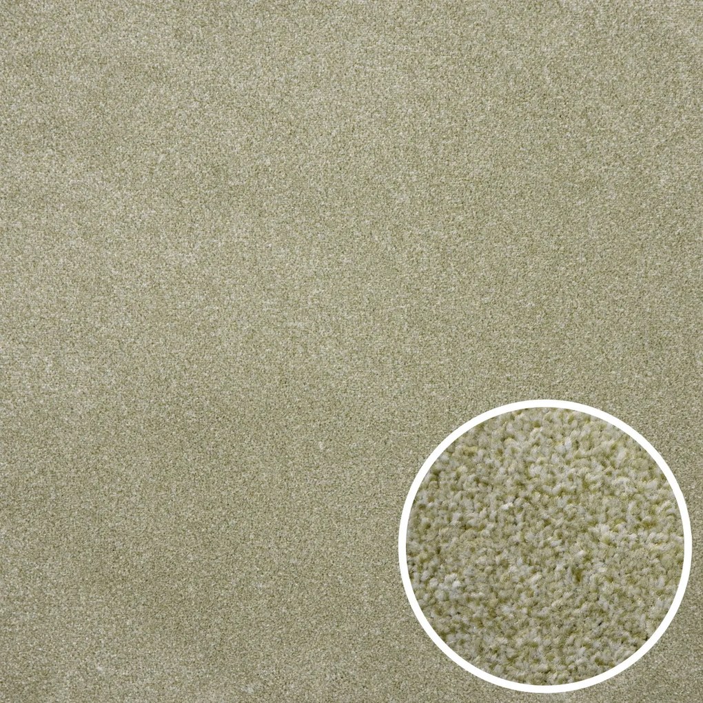 Metrážny koberec Prestige 445, na mieru, šíře 4m, zelená, ab (mriežka), detská izba, Condor Carpets