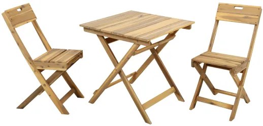 Záhradný bistro set 3 ks skladací FILAX Rojaplast