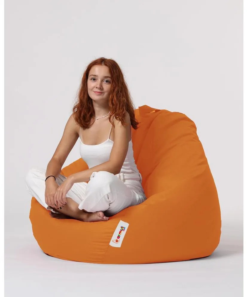 Sedací vak Parumleo XXL (oranžová). Akcia -20%. Vlastná spoľahlivá doprava až k Vám domov. 1101739