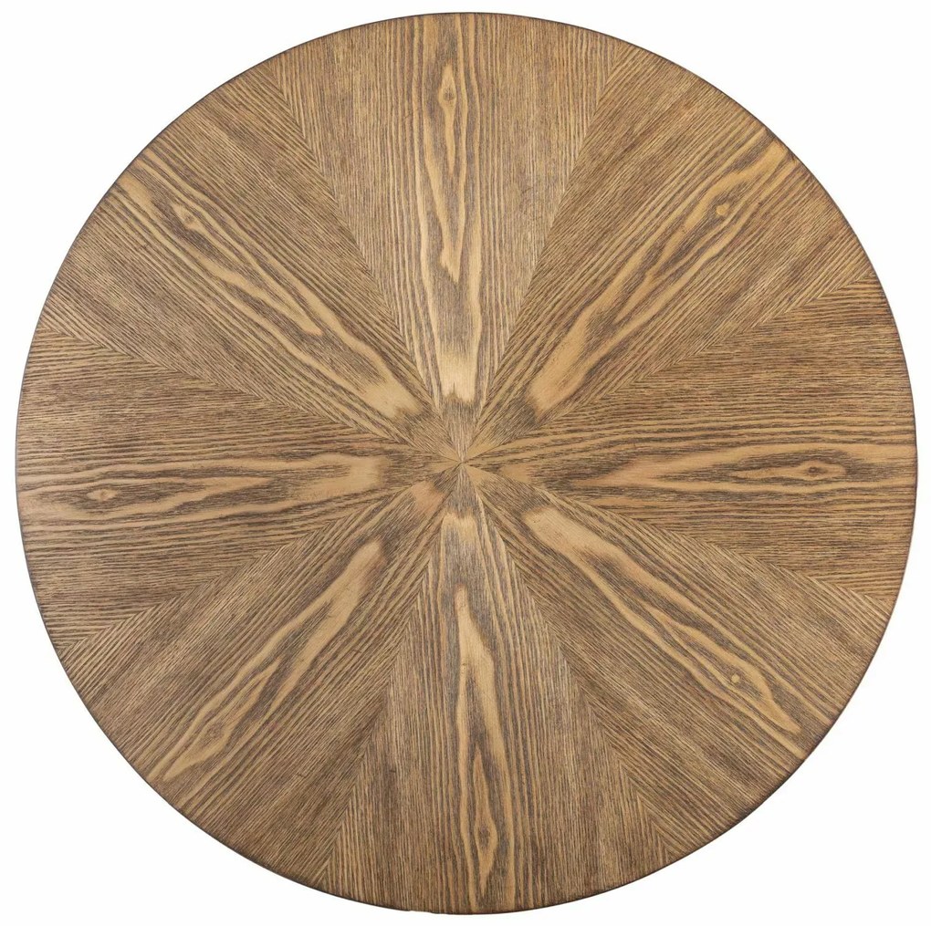 Signal AMADEO stôl FI 80 cm, orech/čierny mat.