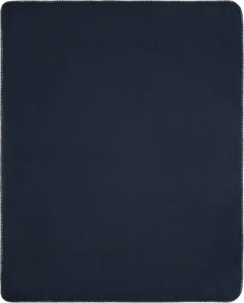 Daiber Fleecová deka JN1901 - Čierna / svetlošedá