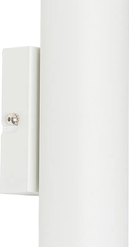 Moderná nástenná lampa biela 2-svetlá - Jeana