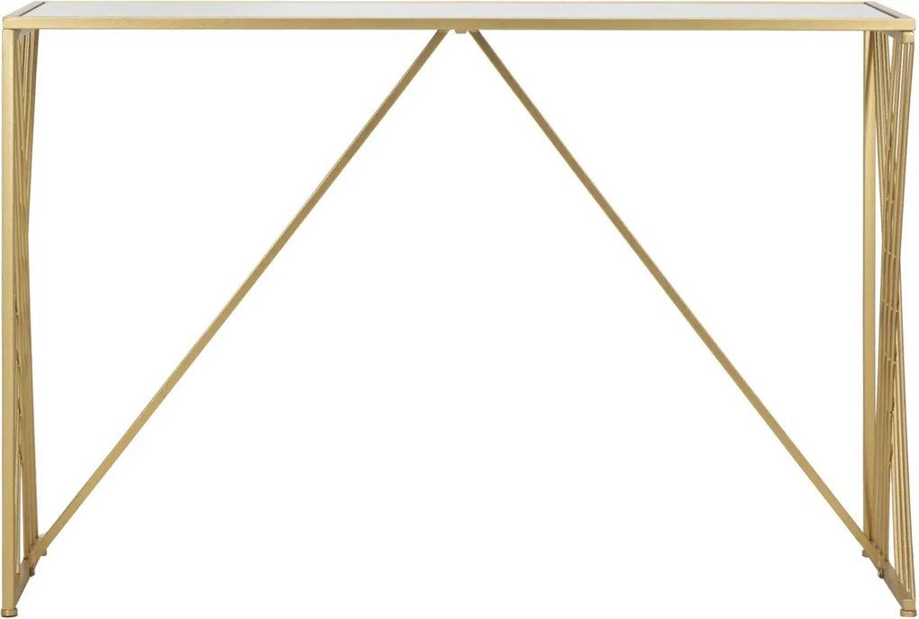 Konzolový stolík Easy 120 cm zlatý