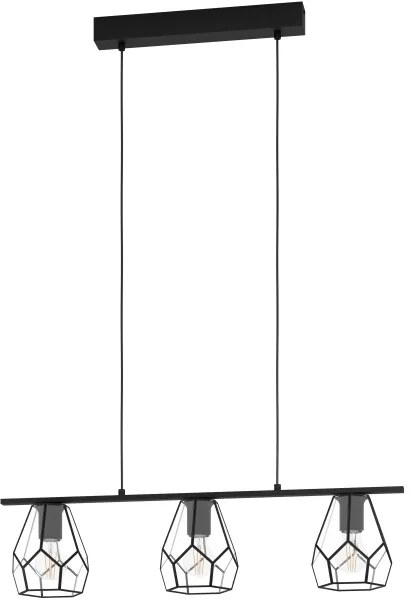 Eglo 43644 - Luster na lanku MARDYKE 3xE27/40W/230V