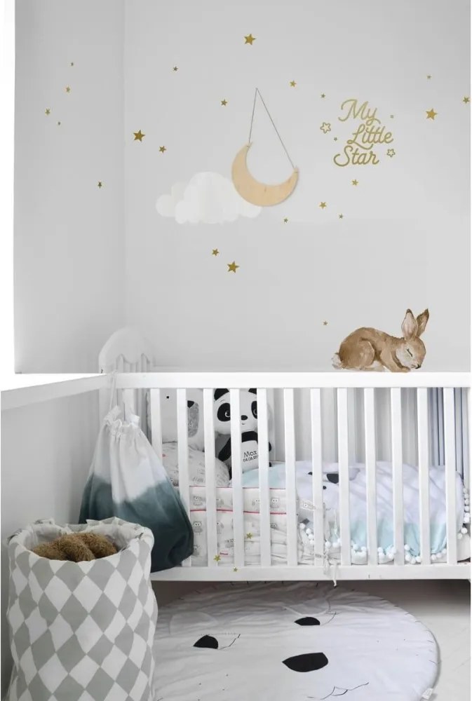 Samolepka do detskej izby zajačik set