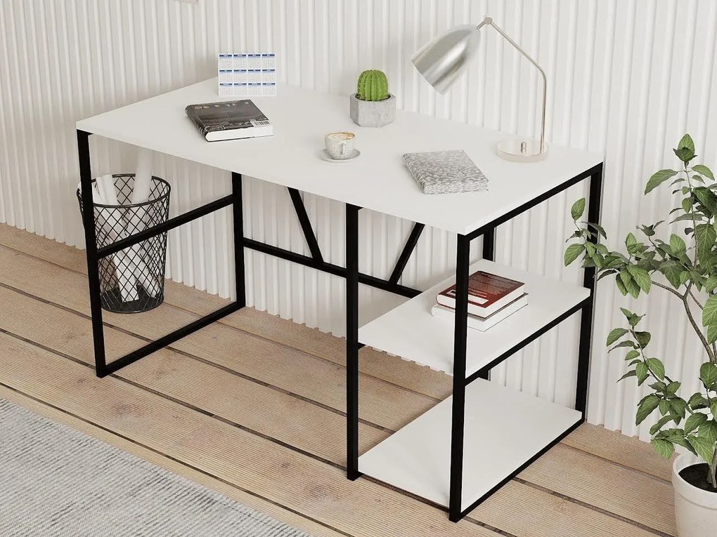 PC stolík Tonove 2 (biela) . Akcia -16%. Vlastná spoľahlivá doprava až k Vám domov. 1094891
