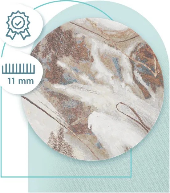 Koberec Ragolle Argentum 63529 7270 kruh