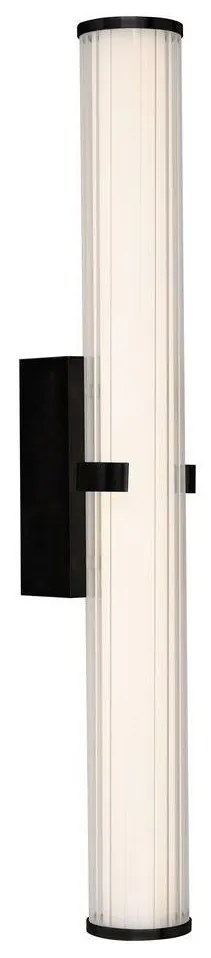 Searchlight 63126-1BK - LED Kúpeľňové svietidlo CLAMP LED/23W/230V IP44 čierna