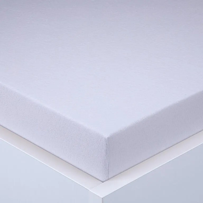 Napínacia plachta na posteľ froté EXCLUSIVE biela 160 x 200 cm
