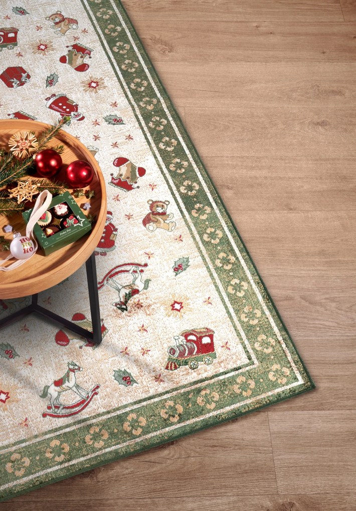 Villeroy & Boch Kusový koberec Toy's delight so strihaným vlasom 106218 Green, Multicolor, 160x230, zelená, obývacia izba