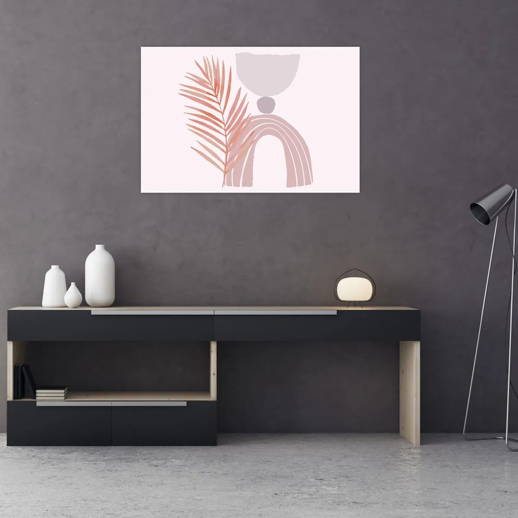 Obraz - Fialový minimalizmus N⁰1 (90x60 cm)