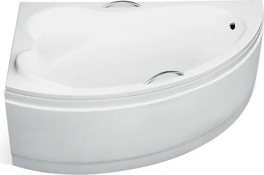 Besco Krycí panel k asymetrickej vani Ada P 140x90 (160x100), biely BESCO-Rozmery: 140x90, BESCO-Farba: Biela