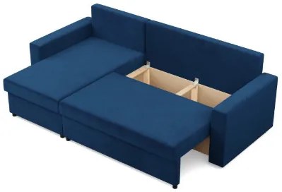 Rohová rozkladacia sedačka NEO Kronos granátový