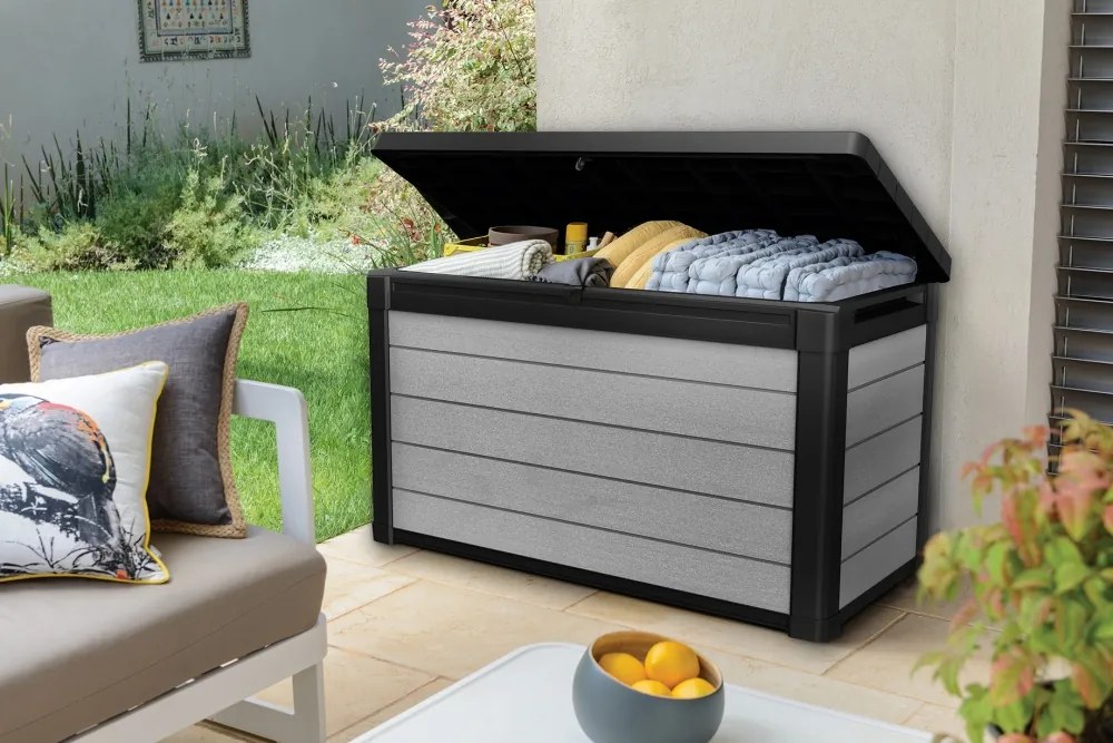 Záhradný úložný box KETER Denali Duotech Deck Box 380L